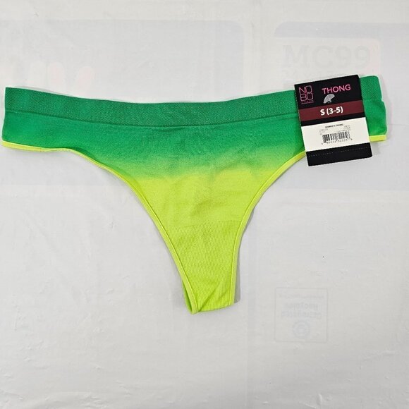 No Boundaries NOBO 4-Pack Multi-Color Seamless Thong Panties – Size Small - Picture 15 of 15